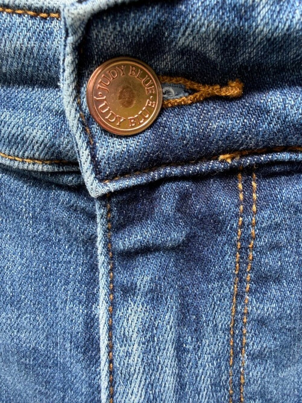Judy Blue Distressed Bootcut Raw Hem Jeans Size 20W - Picture 4 of 14